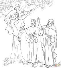 All you need is photoshop (or similar), a good photo, and a couple of minutes. Jesus Meets Zacchaeus Coloring Page Free Printable Coloring Pages Coloring Library