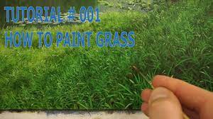 Tutorial 001 How To Paint Grass With Michael James Smith Oil Painting Tutorial Painting Tutorial Grass Painting