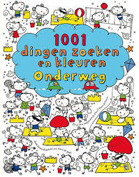 Bol Com 1001 Dingen Zoeken En Kleuren Onderweg Fiona Watt Stella Baggott Activiteit Boeken Kleuren Boeken