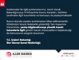 Eğer yukarıda yer alan i̇çişleri bakanlığı ve i̇çişleri bakanlığı ankara , ankara i̇çişleri bakanlığı adres iletişim bilgilerinde bir hata olduğunu düşünüyorsanız lütfen bizimle iletişime geçiniz. T C Icisleri Bakanligi On Twitter Kamuoyuna Saygiyla Duyurulur