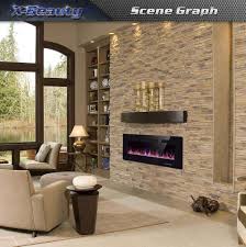 Xbeauty Recessed Wall Mounted Electric Fireplace Review Fireplacelab