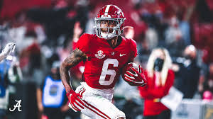 Student athlete @ university of alabama🔴⚪️🐘. Alabama Football On Twitter Devonta Smith In The First Quarter Devontasmith 6 6 Catches 130 Yards 2 Tds