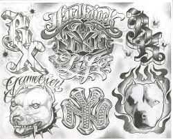 Norteño tattoos represent the nuestra familia gang, which is associated with hispanic gangs in northern california. Gangster Tattoos Designs For Men Elegant Arts Tattoo