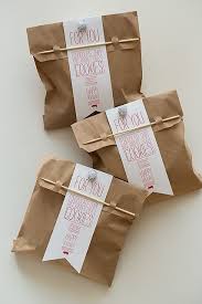 Cute Cookie Bag Labels I D Say These Can Make Up For Less Than Stellar Cookies Gift Bags Diy Christmas Packaging Cookie Packaging