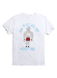 Hot Topic Rick And Morty Rick S Gym T Shirt Gym Tshirts Rick And Morty Morty