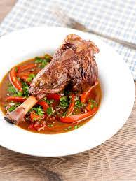 Slow Cooker Lamb Shanks In Red Wine Recipe Lamb Shanks Slow Cooker Lamb Recipes Slow Cooker Lamb