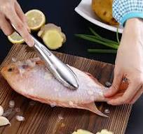 Fish Skin Brush Scraping Fishing Scale Grater Remover Peeler Scaler Scrap  TsRNWA