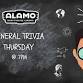 General Trivia at Alamo Drafthouse Cinema - Alamo Drafthouse Cinema Charlottesville, 375 Merchant Walk Sq Event Image