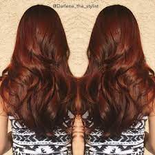 If you're looking for some inspirations, we've compiled a go for a coppery brown dye if you've got long and thin hair as the dye adds definition and texture to your ace the dark copper brown hair with highlights you're looking for a bold and flashy hairstyle. 60 Chocolate Brown Hair Color Ideas For Brunettes Copper Brown Hair Dark Red Hair Color Red Hair Color