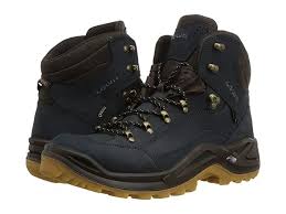 Lowa Renegade Gtx R Mid Navy Honey Men S Hiking Boots Ideal For Weekend Adventurers Who Enjoy Fast Packing Casual Hikin In 2020 Boots Hiking Boots Mens Hiking Boots