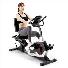 Marcy Regenerating Recumbent Exercise Bike With Adj Seat Pulse Monitor And Transport Wheels Me 706 Best Exercise Bike Recumbent Bike Workout Biking Workout
