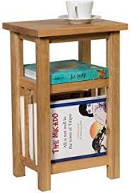 Waverly Oak Magazine Side Table In Light Oak Finish Solid Wooden Coffee Lamp End Storage Paper Rack Wooden Magazine Rack Magazine Table Magazine Rack