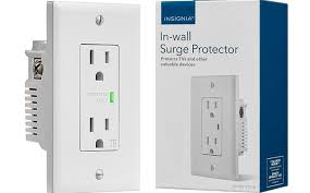 Insignia 2 Outlet In Wall Surge Protector Just 9 99 At Best Buy Reg 40