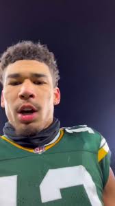 Allen Lazard checking in after the Green Bay Packers dub