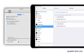 How To Enable Or Disable Phone Number Of Your Iphone On Your Mac Ipad Or Ipod Touch Blog Wise Tech Labs Ipod Touch Ipod Mac Ipad