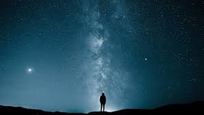 Men Alone Sky Stars 1080p Wallpaper Hdwallpaper Desktop 4k Wallpapers For Pc Milky Way Wallpaper Pc