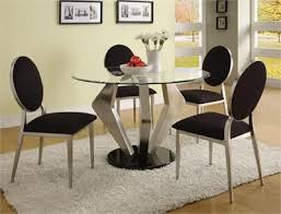 We believe in helping you find the product that is right for you. Alexis Modern Round Glass Satin Table Chairs Round Dining Table Sets Glass Round Dining Table Round Dining Table Modern