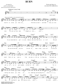 Easy disney songs on the clarinet see all discover a whole new world on your clarinet with the playlist we have composed below. Lin Manuel Miranda Burn Sheet Music Hamilton Sheet Music Sheet Music Clarinet Music