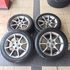 Contohnya, saya memandu sebuah kereta perodua alza. Perodua Alza Sport Rim 15 Klewer Z