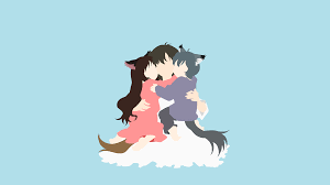 Wallpaper Minimalism Wolf Children Anime 3840x2160 Sirkillalot 1488801 Hd Wallpapers Wallhere Wolf illustration, digital art, simple background, minimalism. minimalism wolf children anime