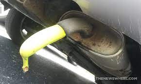 And going with a beer suggestion from kyle g. Does Putting A Potato Or Banana In A Car S Tailpipe Actually Cause Damage The News Wheel