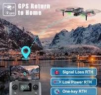 Amazon.com: Dron con cámara 4K RC Quadcopter para adultos, transmisión de  video de largo alcance de 1640 pies, cardán de 3 ejes, tiempo de vuelo de  46 ...