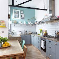 Chalk painted kitchen cabinets — two years later why painting my kitchen cabinets set me free it was okay to paint over existing paint but i don't think it would have stuck as well if i had put it on bare. How To Paint Kitchen Cabinets Revamp Your Kitchen Units On A Budget