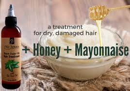 Is honey useful for dry hair? Mayonnaise Honey With Jbco A Treatment For Dry Damaged Hair Oja Products
