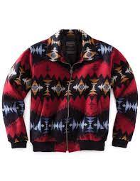 Pendleton Western Jacket Mens Santa Fe Aztec Print Wool Dk447 Walmart Com