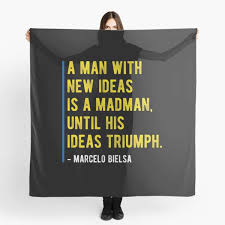 Marcelo bielsa is going to coach in the premier league. Bielsa Scarves Redbubble