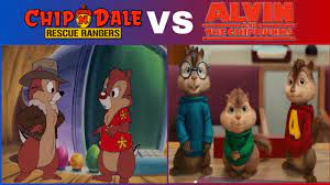 Chip N Dale VS Alvin And The Chipmunks - YouTube