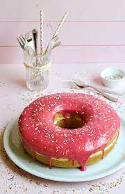 And it's easier to make than it looks. Xxl Donut Als Geburtstagskuchen Mix Dich Glucklich Thermomix Rezepte Fur Food Non Food Essen Kosmetik Putzmittel Etc