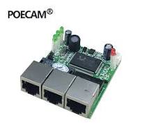 Realtek RTL8306E Mini Ethernet Switch Board - 3 Port RJ45 ...