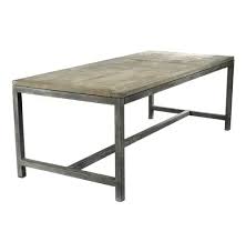 Modern rustic kitchen with rustic x coffee table diy. Abner Industrial Modern Rustic Bleached Oak Grey Dining Table 87 W 31 D 40 D Kathy Kuo Home