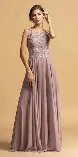 Embroidered A Line Long Formal Dress Sleeveless Mauve Dresses Evening Dresses Long Formal Dresses Long