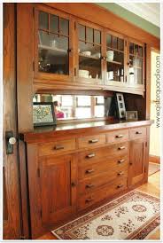 A Breath Of Fresh Air Craftsman Dining Room Built In Cabinets Built In Buffet
