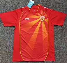 Northern macedonia completes the 3rd group of the uefa euro 2020 along with the netherlands, ukraine and austria. North Macedonia 2021 22 Home Shirt Soccer Jersey Dosoccerjersey Shop