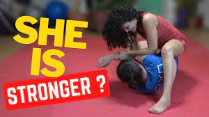 Mixed wrestling fight | Woman vs man - YouTube