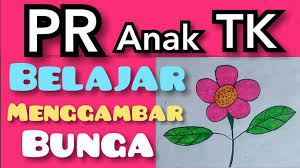 Soal untuk anak tk bahasa indonesia puji syukur pada allah swt. Pr Anak Tk Belajar Cara Mudah Menggambar Bunga Dan Mewarnai Youtube