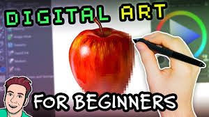 The first ever computer art contests. Digital Art For Beginners How To Get Started Quickly Youtube
