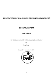 Fmff was registered in september 1987 as a national association representing the freight forwarders in the logistics industry. Sarawak Forwarding Agencies Association