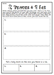 2 Truths And 1 Lie Free Download In 2020 Ice Breaker Games Ice Breakers Group Ice Breaker Games