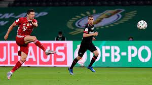 W bayernie w 139 spotkaniach ekstraklasy uzyskał 115 goli. Dwa Gole Lewandowskiego Bayern Monachium Zdobyl Puchar Niemiec Polsat Sport