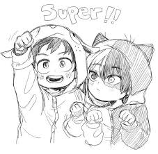 You can watch as i embarrass myself with horrible drawings xd starting with mostly aphmau, but i swear i'm gonna draw more than just aphmau xd. Todoroki And Deku Drawing Easy Novocom Top