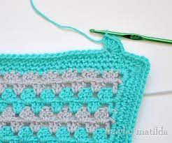 First Shell Of Scalloped Border Granny Stripe Blanket Crochet Edging Crochet Blanket Border