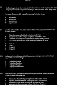 Pergerakan lebih bersifat kebangsaan atau nasionalis. S1 Berikut Merupakan Kenyataan Yang Benar Mengenai Sejarah Sebagai Ilmu Kenegaraan Kecuali A B C D Pdf Free Download