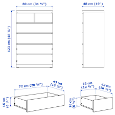 40 ikea malm dresser hacks comfydwelling com. Malm 6 Drawer Chest White Stained Oak Veneer 31 1 2x48 3 8 Ikea