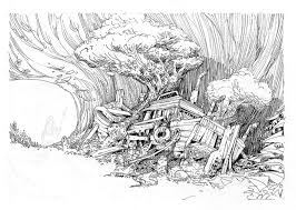 It's very easy art tutorial, only follow me step by step, if you need more time, you can make pause. Inking Techniques Wrecked Boat 3dtotal Learn Create Share