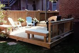 A backyard deck is an excellent way to expand outdoor living space, but decks can be complicated custom made hand forged iron forms a solid but decorative railing around this lovely outdoor bar and. Deck Builder Repair In Richmond Va Exterior Home Solutions