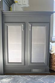 How To Safely Store Your Electronics In Cabinets Use Metal Sheeting On Cabinet Doors Thriftydecorchi Metal Sheeting Cheap Cabinet Doors Cabinets To Ceiling